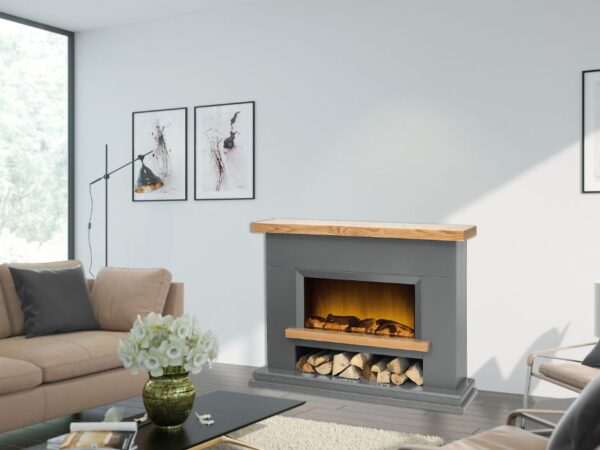 OER Flametek Brooklyn Electric Fireplace