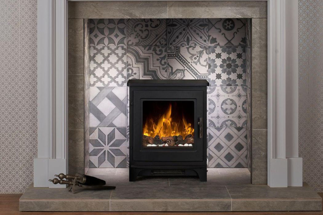 oer-milo OER Flametek Milo Electric Fireplace